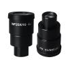 JUIYU Microscope Accessories Kit 1 Pair 20X Widefield Scale Microscope Eyepiece Stereo Microscope Eyepiece Microscope Slides view 3