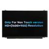Daplinno 17.3" Screen Replacement for HP 17-CA0007DS 4YN00UA LCD Display Panel 60Hz 30 pins HD+ (1600900) (Only for Non Touch Version) view 1