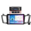 Android 11 Car Radio Stereo Navigation GPS for Toyota RAV4 2012-2018, 9" Multimedia Video Player Support WiFi/Carplay/4G/FM RDS/Steering Wheel Control/DAB+Backup Camera,600s/6+128g/a view 1