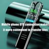 XARONF 128GB Digital Voice Recorder, Recorder Built-in Speaker with MP3 Player, Noise Reduction Rechargeable Stereo HD Recording Voice for Lecture Interview Meeting view 4