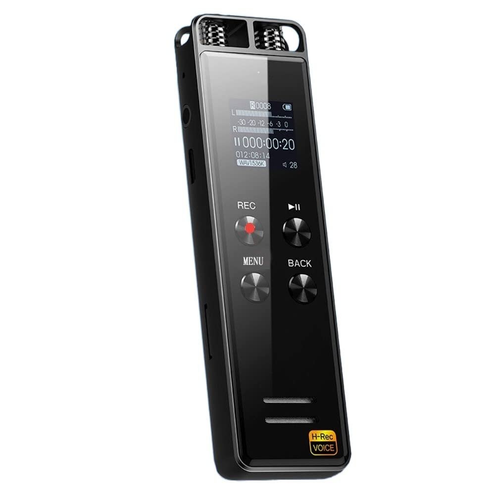 XARONF Digital Voice Recorder: Voice Activated Recorder with Playback, Audio Recording Device for Lectures Meetings, Dictaphone Sound Tape Recorder