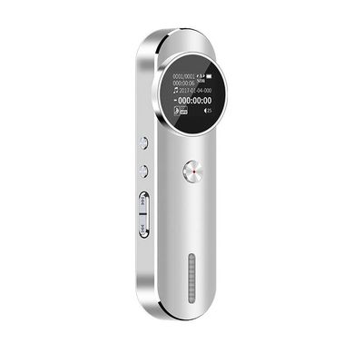 XARONF 8GB Digital Voice Recorder: Voice Activated Recorder with Playback, Audio Recording Device for Lectures Meetings, Dictaphone Sound Tape Recorder, Silver