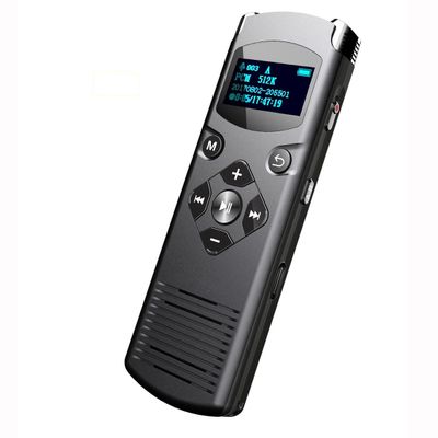 XARONF Digital Voice Recorder, with Built-in Mic and USB, 16GB Memory, Noise Cut for Noise-Free Recordings
