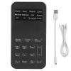 Voice Changer, 12 Sound Effects Male to Female Voice Changer Device, Handheld Sound Card Broadcast Fit for Mobile Phone Computer Laptop view 1