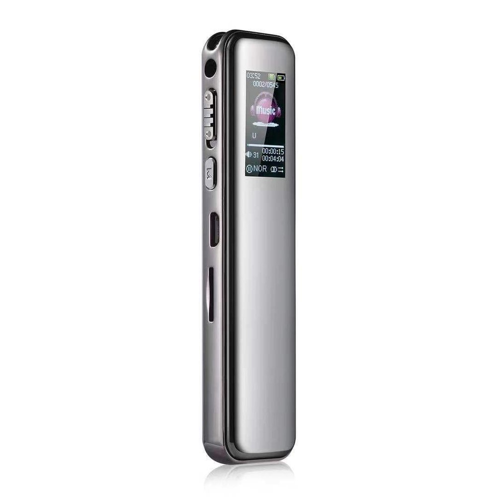 XARONF 16GB Digital Voice Recorder, Voice Activated Recorder, Voice Recorder for Lecture,Meetings,Class,HD Audio Dictaphone,Intelligent Noise Reduction,MP3 Player