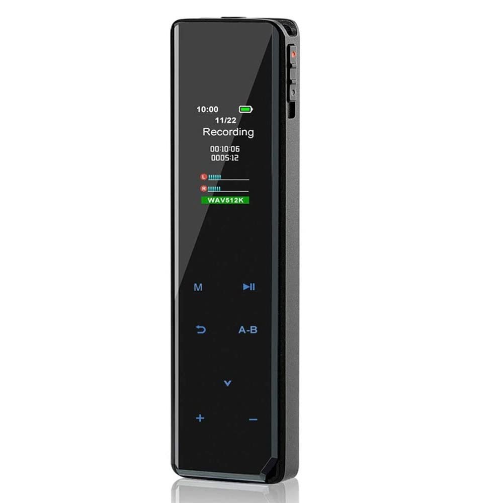 XARONF 32GB Digital Voice Recorder one-Key Recording Password Protection for Lectures Meetings Interviews