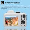 Kodak PIXPRO AZ405 Digital Camera (White) Bundle with Case, 32 GB SD Memory Card, Memory Card Wallet, Card Reader, Table Tripod, 4 AA Batteries & White Charger and Cloth view 3