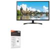 BoxWave Screen Protector Compatible with LG 32 Monitor (32MN530P) - ClearTouch Anti-Glare (2-Pack), Anti-Fingerprint Matte Film Skin view 1