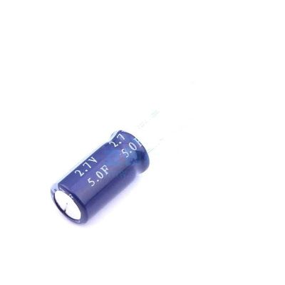 2 Pcs Super Capacitor 5F 0% -+30% 2.7V Radial Lead, P=5mm HP-2R7-J505VYJ13