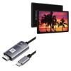BoxWave Cable Compatible with AOCWEI Android 11 Tablet X500 (10 in) - SmartDisplay Cable - USB Type-C to HDMI (6 ft), USB C/HDMI Cable - Jet Black view 1