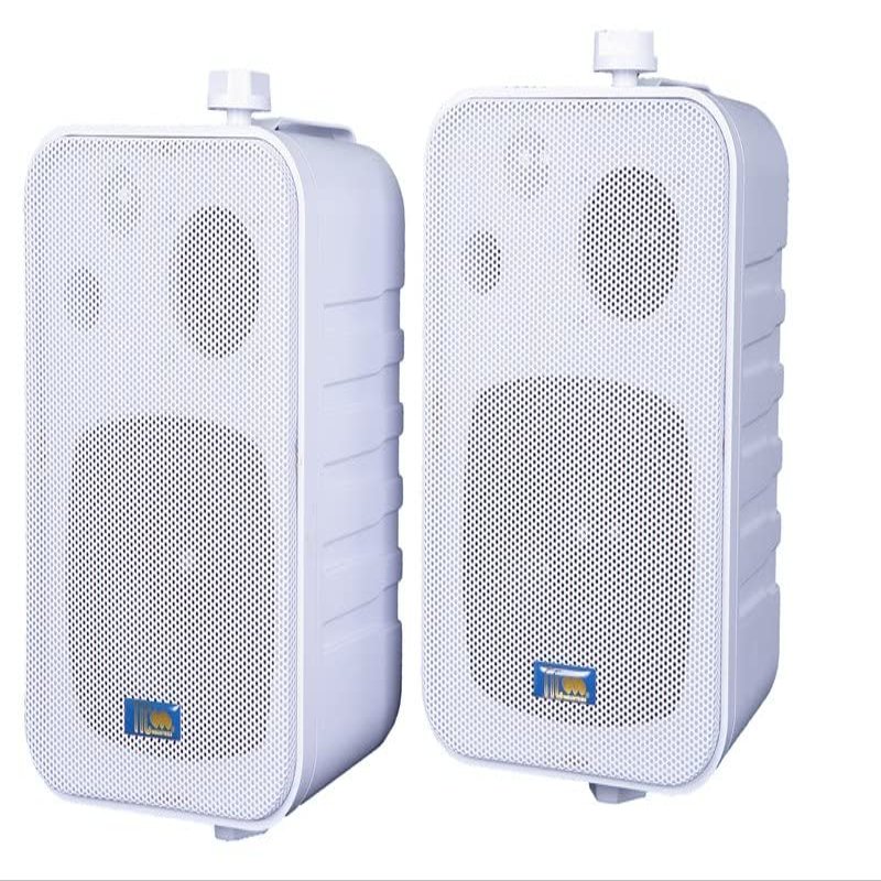 TIC ASP25-4.25" 3-Way Outdoor Weather-Resistant Patio Speakers