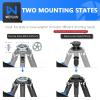 Heavy Duty Tripod Carbon Fiber Camera Tripod WEYLLAN LX9 Professional Tripod Camera, 10 Layers Carbon Fiber Tube, with 40mm Leg Tube, Durable Carbon Bowl Tripods for DSLR Camera Max Load 88lbs/40kg view 2