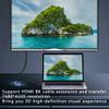 GINTOOYUN 8K Mini HDMI to HDMI Adapter 2.1 Version Mini HDMI Male to HDMI Female Connector Adapter for Camera,Laptop,Tablet,HDTV,Projector 2 PCS view 4
