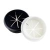 TNDYIG 1Pcs Office Furniture Accessories 50MM/60MM Computer Desk Line Hole Cover ABS Plastic Eight Petal Threading Box Cover (Color : Black, Size : 50mm) view 2