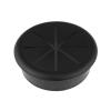 TNDYIG 1Pcs Office Furniture Accessories 50MM/60MM Computer Desk Line Hole Cover ABS Plastic Eight Petal Threading Box Cover (Color : Black, Size : 50mm) view 3