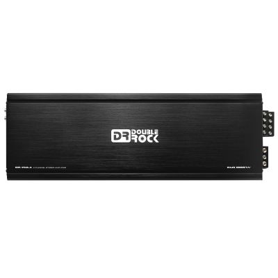 DR Double Rock DR-150.4 4 Channel Car Audio Amplifier - 1000 Watt, 2 Ohms, Class A/B, Full-Range, 2 Bridged Channels, RCA Input