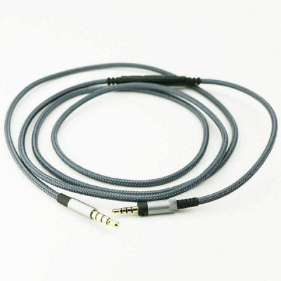 3MM Headphones Earphone Cable + Mic Volume Control for Sennheiser Accessories