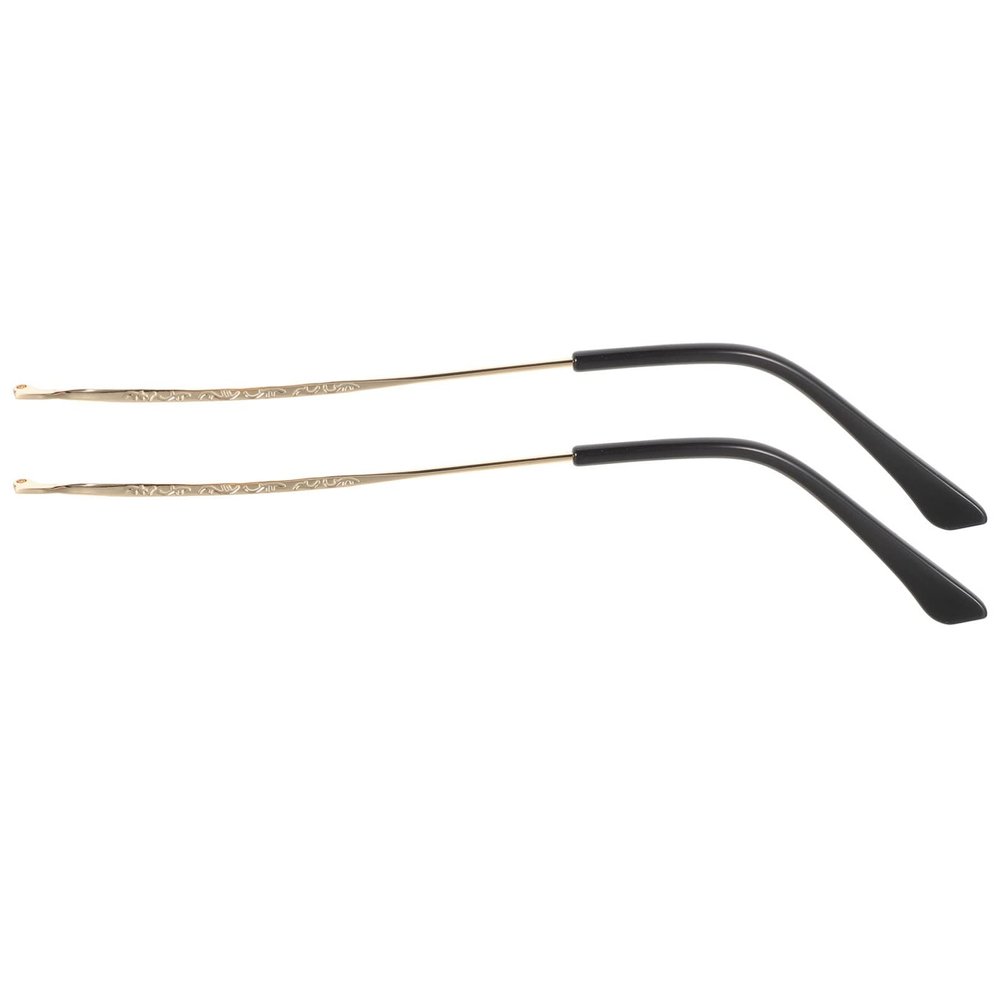 Tofficu 1pair Metal Glasses Replacement Temple and Comfortable Eyewear Arms for Sunglasses and Eyeglasses Super Toughness and Stylish Design