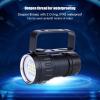 Camrusic Diving Flashlight, 18000 Lumen Dive Light for Scuba Diving view 3