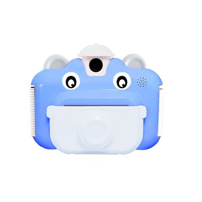 FXNFXLA Kids Instant Print Camera, Thermal Printing Digital Photo Camera for Children, 1080P HD Video - Birthday Gift (Color:D)