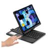 HENGHUI 360 Rotatable Keyboard Case for iPad Air 5th 4th Generation 2022/2020, iPad Pro 11 inch 4th 3rd 2nd Gen Backlight Keyboard with Trackpad, Bluetooth Foldable Keyboard Cover (Black) view 1