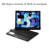 HENGHUI 360 Rotatable Keyboard Case for iPad Air 5th 4th Generation 2022/2020, iPad Pro 11 inch 4th 3rd 2nd Gen Backlight Keyboard with Trackpad, Bluetooth Foldable Keyboard Cover (Black) view 3