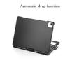 HENGHUI 360 Rotatable Keyboard Case for iPad Air 5th 4th Generation 2022/2020, iPad Pro 11 inch 4th 3rd 2nd Gen Backlight Keyboard with Trackpad, Bluetooth Foldable Keyboard Cover (Black) view 4