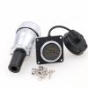 DRRI WEIPU WS28 20-Pin Panel Mount Heavy Duty AC DC Circuit Signal LED Industrial Bulkhead Electrical Female Plug Male Socket view 3