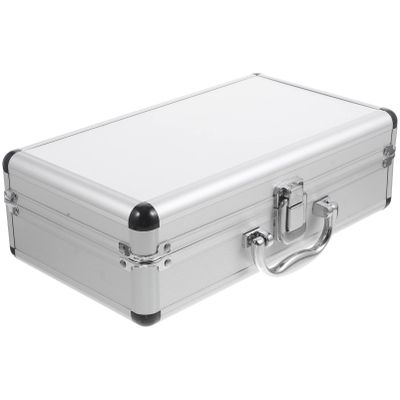 ERINGOGO Aluminum Briefcase - 11.8 Inch Hard Laptop Briefcases with Lock, Multifunctional Case