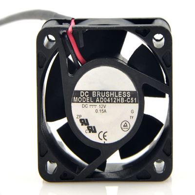 AD0412HB-C51 12V 0.15A 40X40X20M 2-Wire Cooling Fan