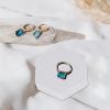 Abaodam Geometric Cube Photo Props Set 4Pcs Foam Blocks for Product Photography Jewelry Cosmetics Dessert Display Indoor Outdoor view 3