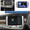 Android 11 Double Din Car Stereo with 9" Head Unit Sat Nav for Toyota Innova 2015-2017[RHD] Radio GPS Navigation MP5 Multimedia Video Player FM Receiver Whit 4G 5G WiFi SWC Carplay view 2