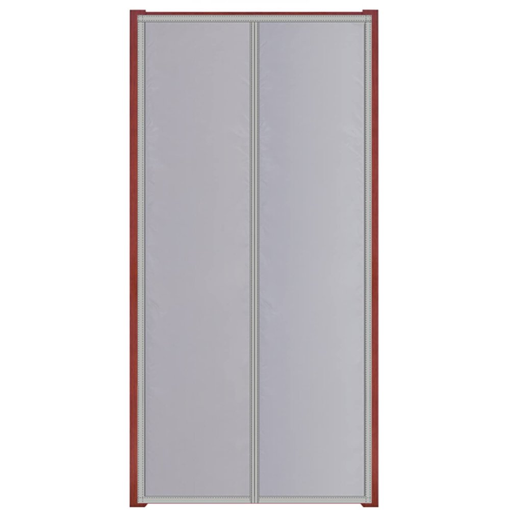 Thermal Insulated Door Curtain 43x82in, Magnetic Thermal Curtain, Thermal Doorway Curtain Door Cover Windproof Barrier Soundproof Blanket Heavy Duty