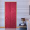 Thermal Insulated Door Curtain 43x82in, Magnetic Thermal Curtain, Thermal Doorway Curtain Door Cover Windproof Barrier Soundproof Blanket Heavy Duty view 4