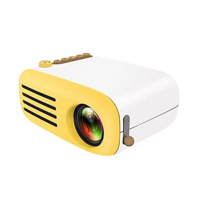 XARONF Mini Projector, 1080P Supported Outdoor Projector, Projector for Outdoor Use Compatible with HDMI, USB, Laptop, and Phone (Color : A)