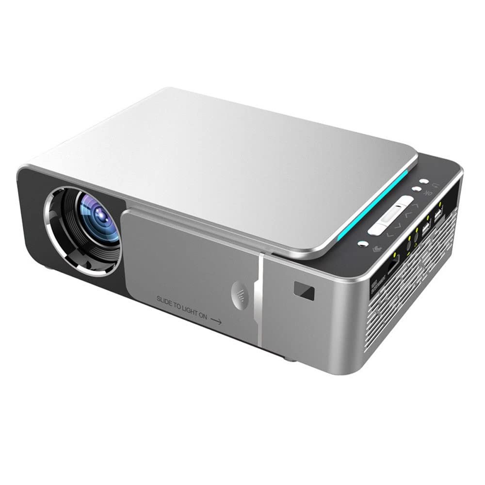 XARONF Portable Projector for Home Theater Entertainment, Full HD 1080P Supported Mini Projector HDMI AV USB Sound Bar Supported