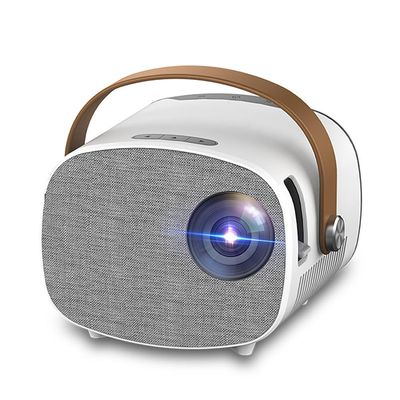 XARONF Portable Mini Projector: 1080P Projector and TV Boxes, Laptops, U Disks, DVD Players are Compatible, Can Play Cartoons, Movies and Display Photos
