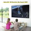 XARONF Portable Mini Projector: 1080P Projector and TV Boxes, Laptops, U Disks, DVD Players are Compatible, Can Play Cartoons, Movies and Display Photos view 3
