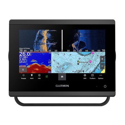 Garmin 010-02365-61 GPSMAP 743xsv SideV, ClearV and Traditional Chirp Sonar with Mapping - 7", Navionics+