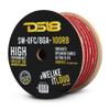 DS18 SW-OFC8GA-100RB OFC 8-GA Speaker Wire 100 Feet Ultra Flex 100% Oxygen Free Copper - Great Use for Car Speakers Stereos and Home Theater Speakers view 1