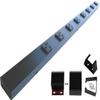 30 Hardwired Power Strip (NO Power Cord), 8 Vertical Outlets (NOT Tamper Resistant), NO Ears (Without mounting tabs on Both Ends), 15A (NOT 20 Amp), Black view 1