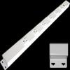 24 Hardwired Power Strip (NO Power Cord), 6 (NEMA 5-15R - NOT 20Amp) Vertical Tamper Resistant Outlets, with Ears (with mounting tabs on Both Ends), USB, White view 1
