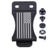 HolsterSmith KYDEX Belt Clip for Holsters & Sheaths  (FOMI Design - w/USA Flag Engraving) - (Fits 1.50in Belts) - (Inside-The-Waistband/IWB) - (USA Made) - (w/Mounting Hardware) - (1 Pack) view 1