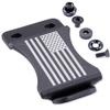 HolsterSmith KYDEX Belt Clip for Holsters & Sheaths  (FOMI Design - w/USA Flag Engraving) - (Fits 1.50in Belts) - (Inside-The-Waistband/IWB) - (USA Made) - (w/Mounting Hardware) - (1 Pack) view 2