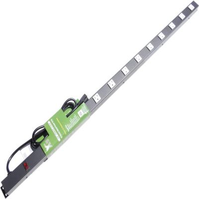 48 Power Strip, 12 Outlets, 6' Cord, No Surge Protection