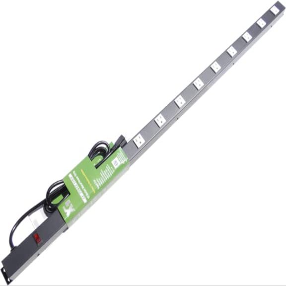 48 Power Strip, 12 Outlets, 6' Cord, No Surge Protection