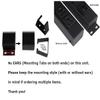 X1 16-Outlet Hardwired Power Strip, Black, 110V, 15A, 60Hz view 2
