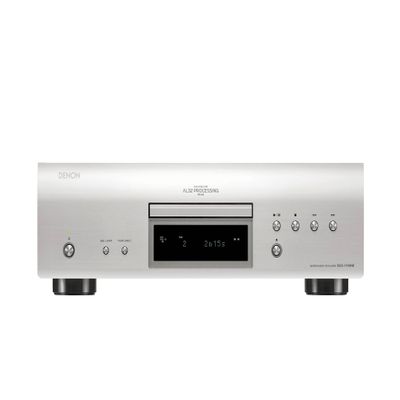 Denon DCD-1700NE SACD Player, CD Players for Home, Ultra-Precision 192 kHz/32 Bit D/A Converter, Vibration-Resistant Design, Supports DSD, FLAC, WAV Files, Pure Direct Mode, 2 Digital Outputs, Silver