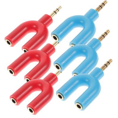 Abaodam Audio Adapter 3.5mm Headphone Splitter 1 to Splitter for Headphones for Laptop