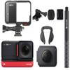 Insta360 ONE RS Twin Edition Waterproof 4K 60fps Action Camera 5.7K 360 Camera 48MP Photo Active HDR with Extendable Selfie Stick and Helmet Mount Kit view 1